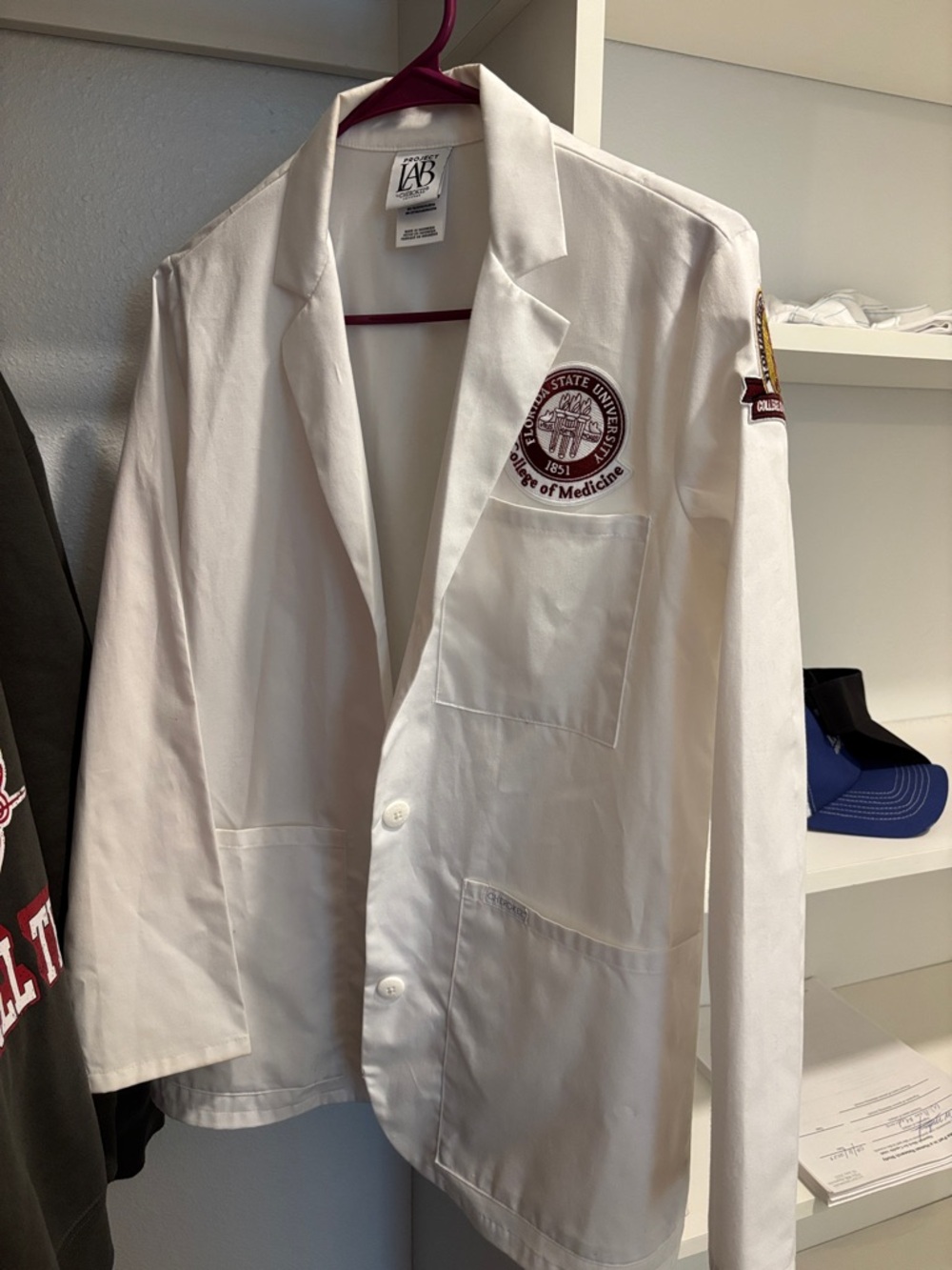 Florida State University College of Medicine White coat